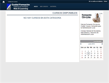 Tablet Screenshot of formacion.cosital.es